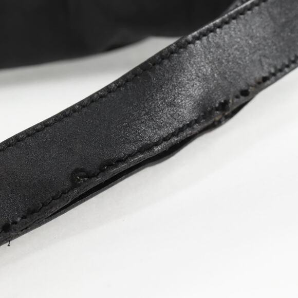 GUCCI Shoulder Bag Nylon Black Silver 019.0308 - Picture 10 of 16